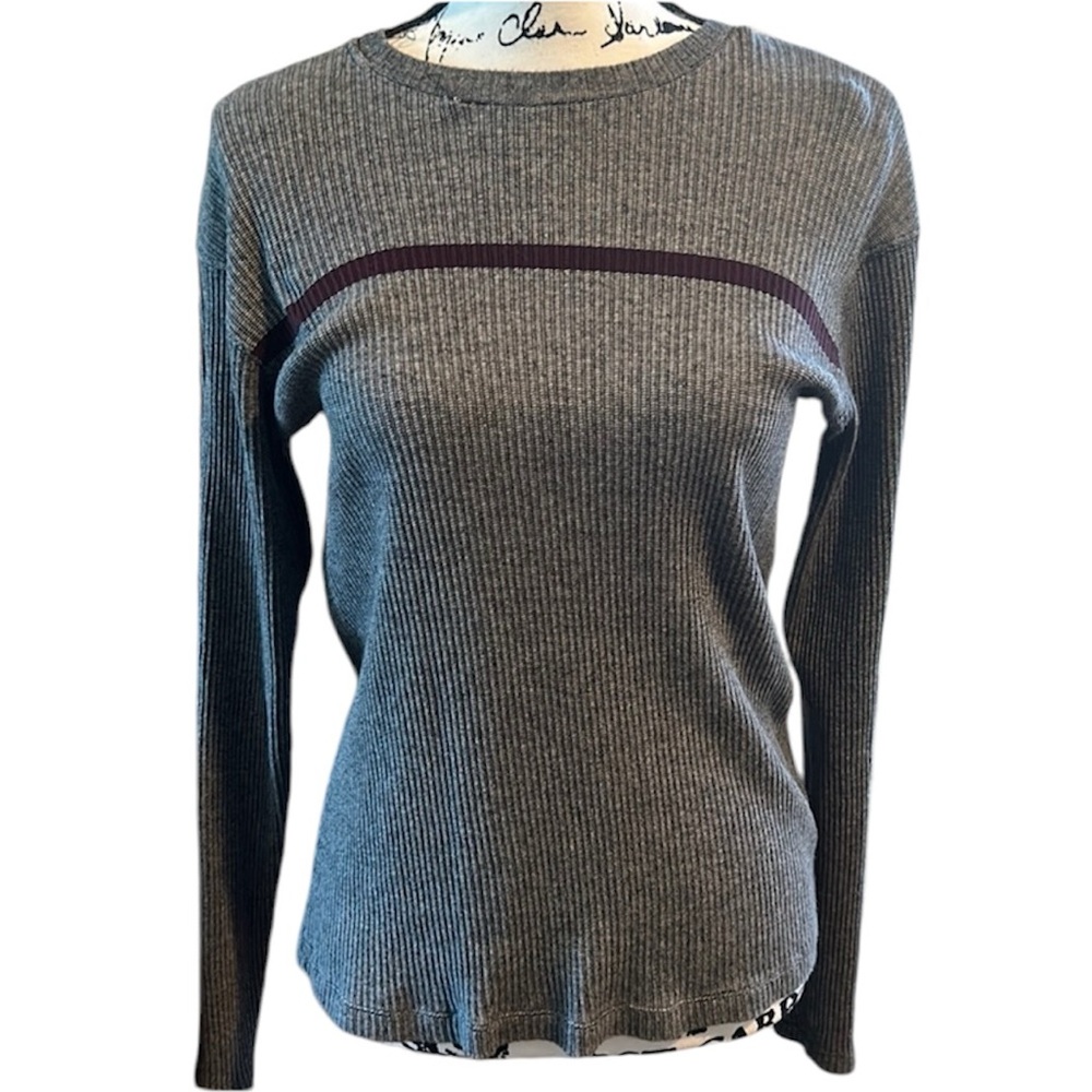 DKNY Gray Long Sleeved Shirt